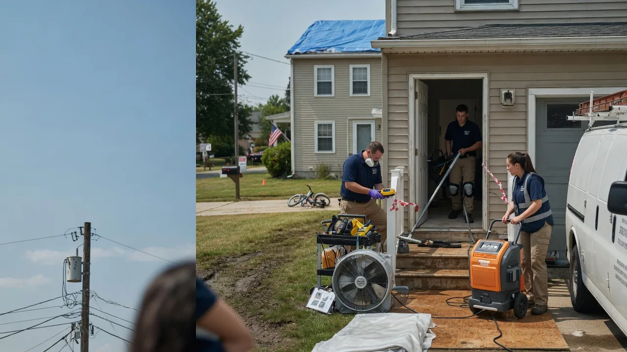 Water Damage Repair in Broken Arrow, OK near me